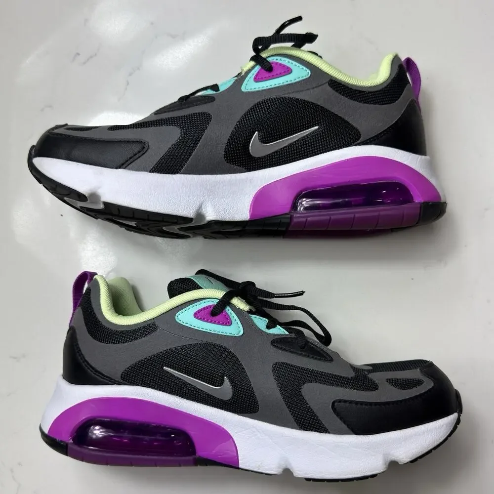 Nike Air Max 200 South Beach size 7Y / Women’s 8.5 Teal, Pink and Black Sneakers
